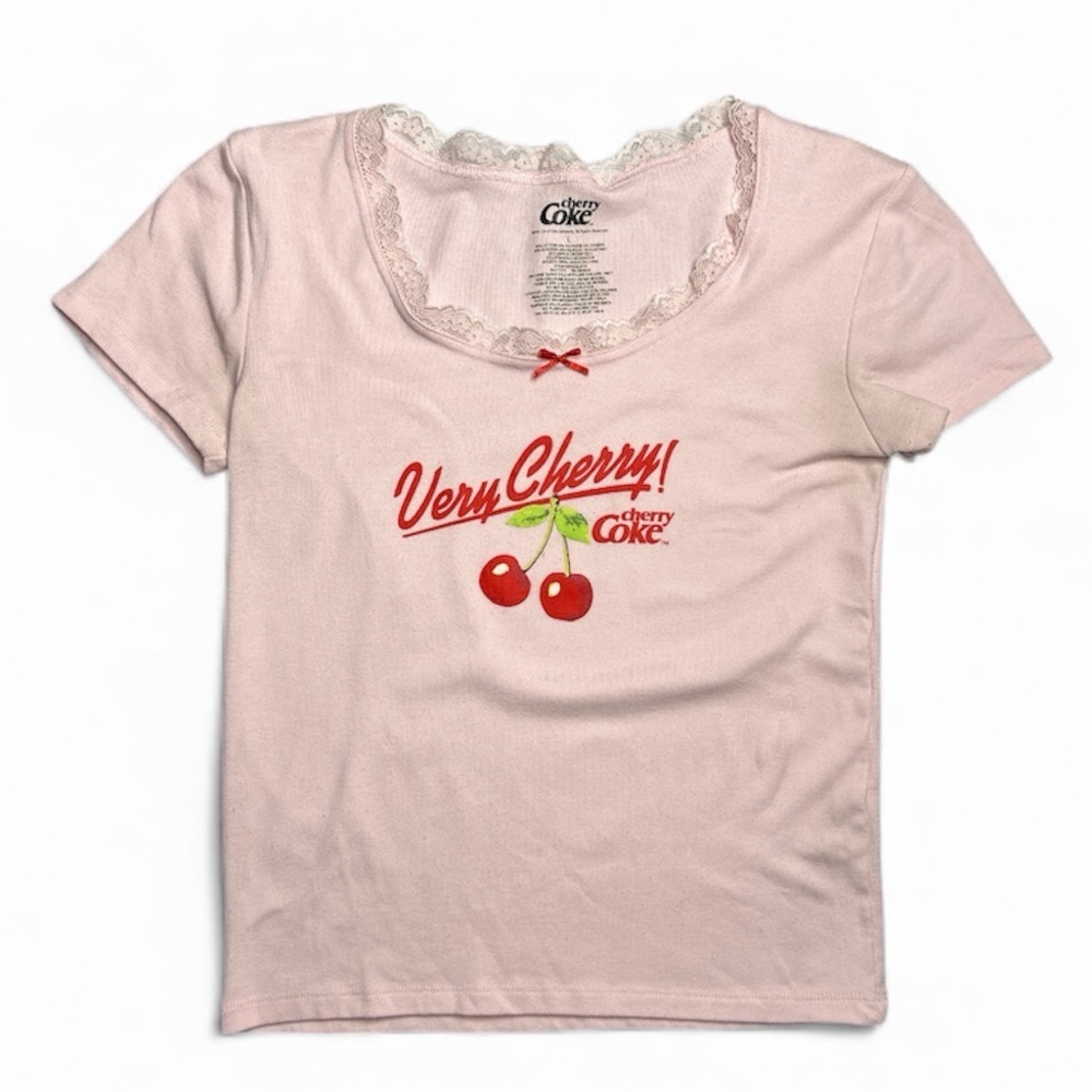 Cherry Coke Graphic T Shirt